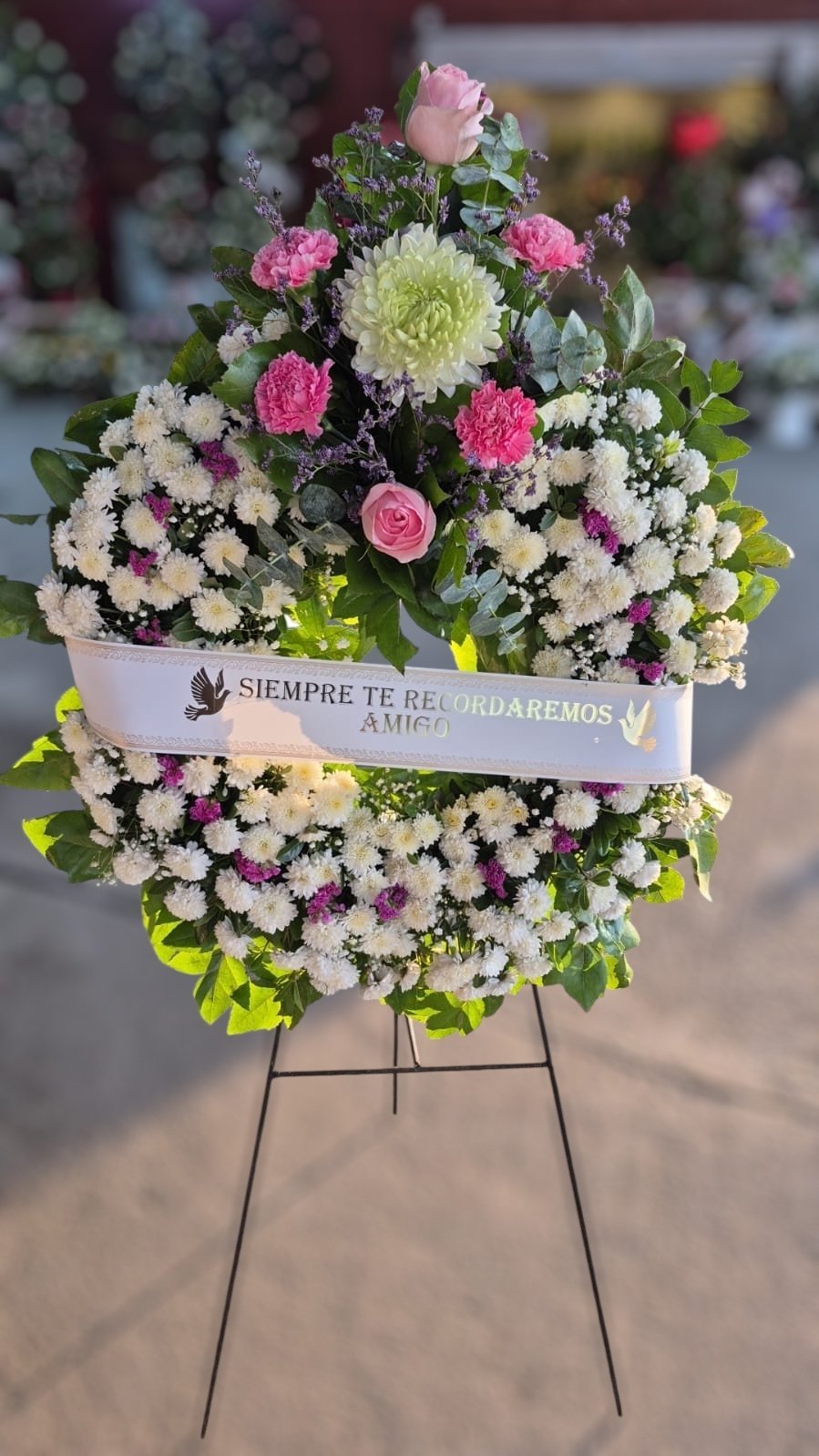Corona de Condolencias